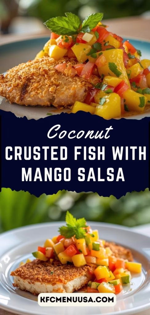 Coconut Crusted Fish With Mango Salsa Recipe