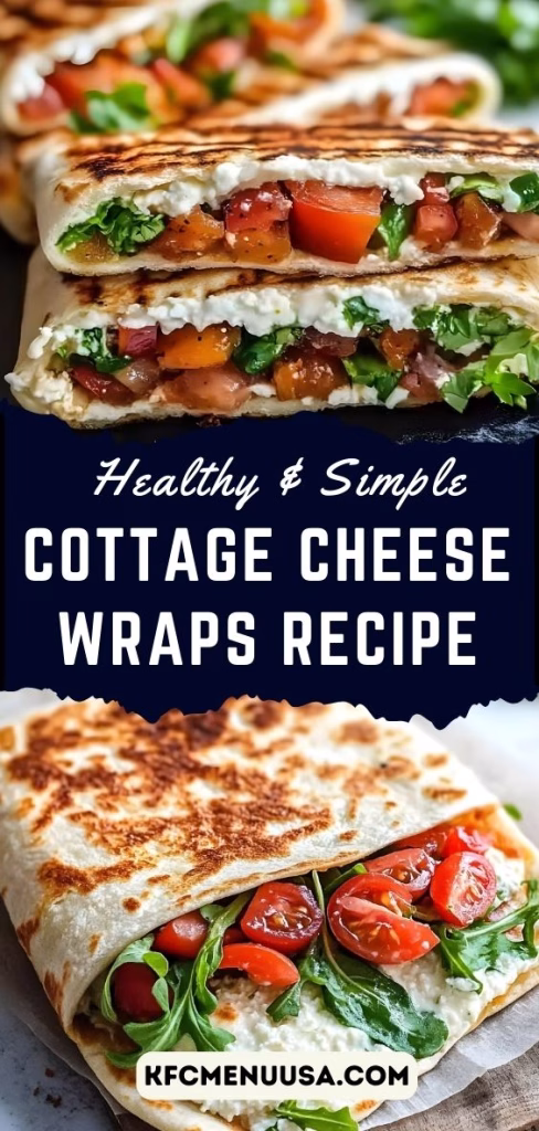 Cottage Cheese Wraps Recipe