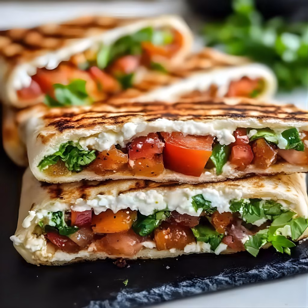 Cottage Cheese Wraps Recipe