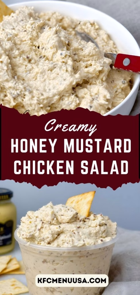 Creamy Honey Mustard Chicken Salad Recipe