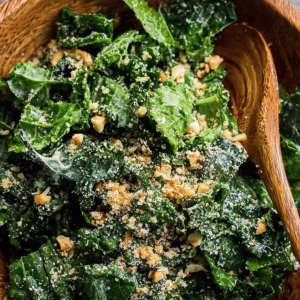 Crunchy Parmesan Kale Salad Recipe