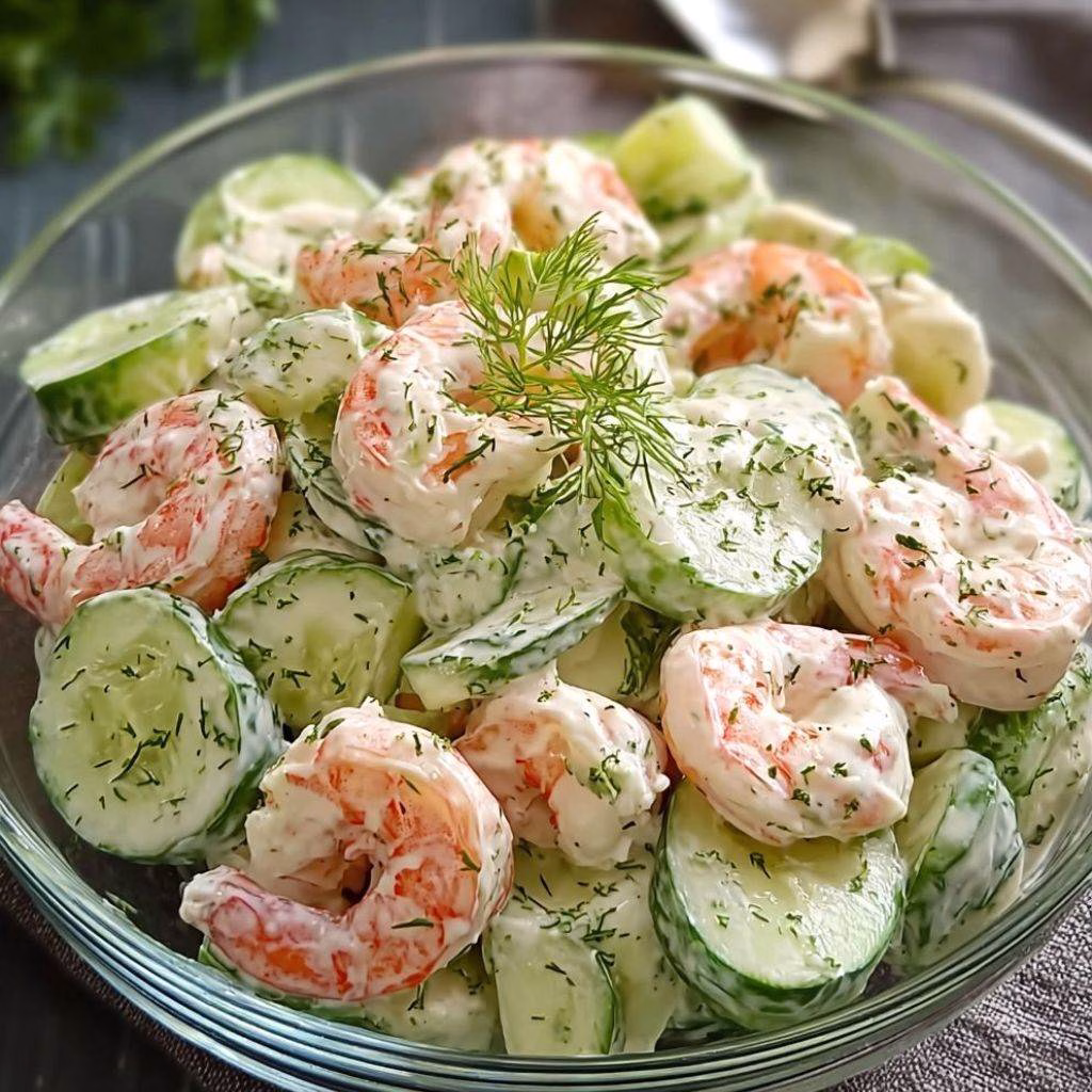 Cucumber Shrimp Salad Recipe
