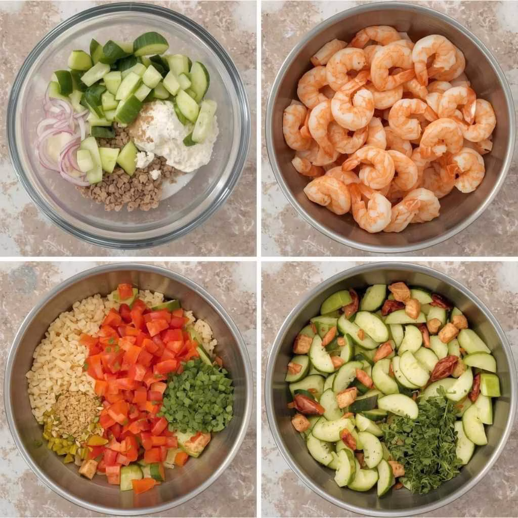 Cucumber Shrimp Salad Recipe