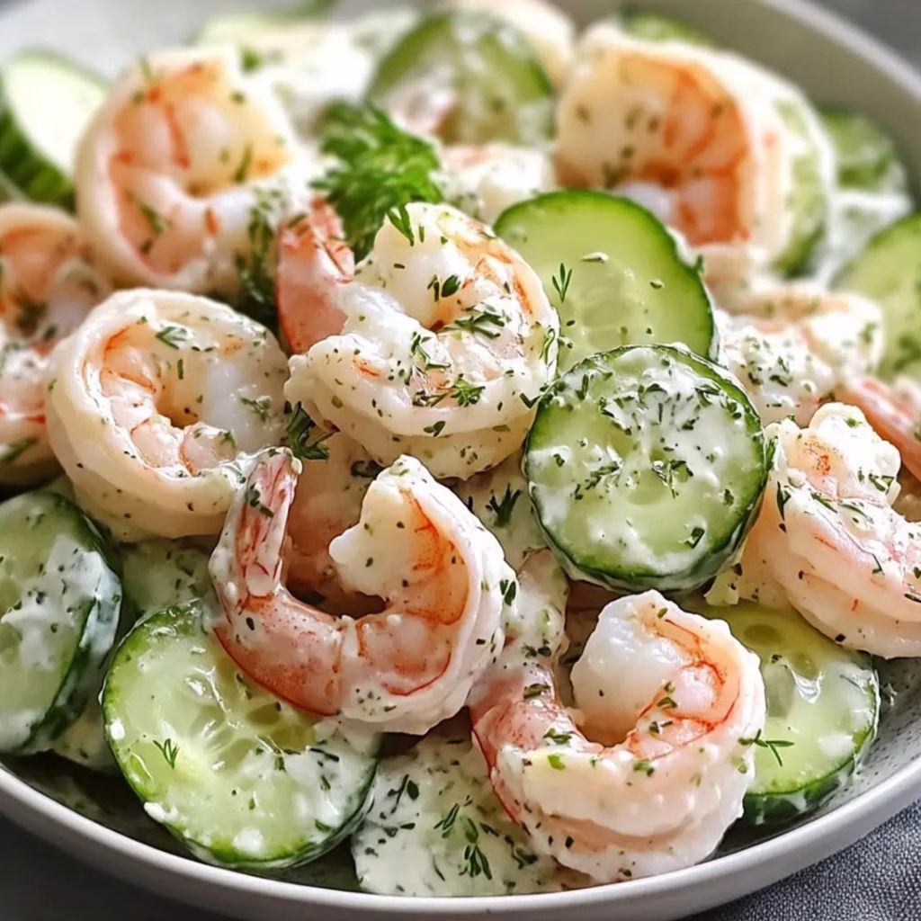 Cucumber Shrimp Salad Recipe