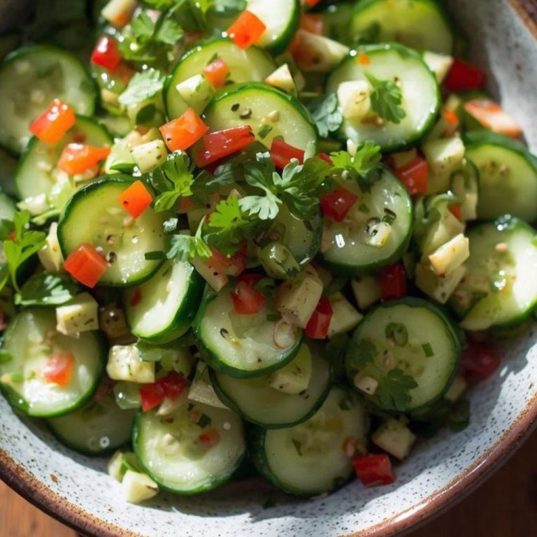 Easy Asian Cucumber Salad Recipe