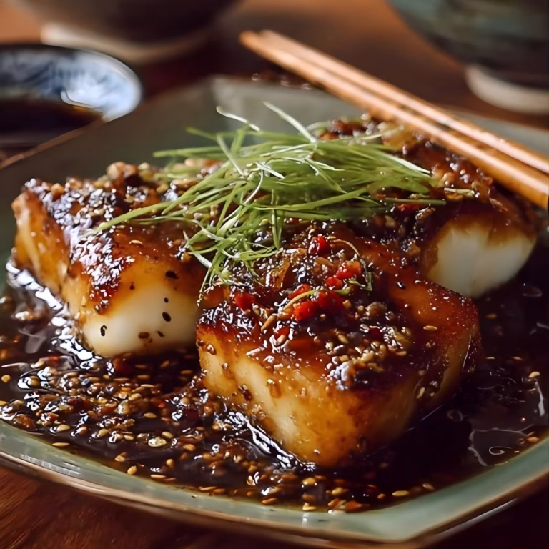 Easy Ginger Soy Cod Recipe