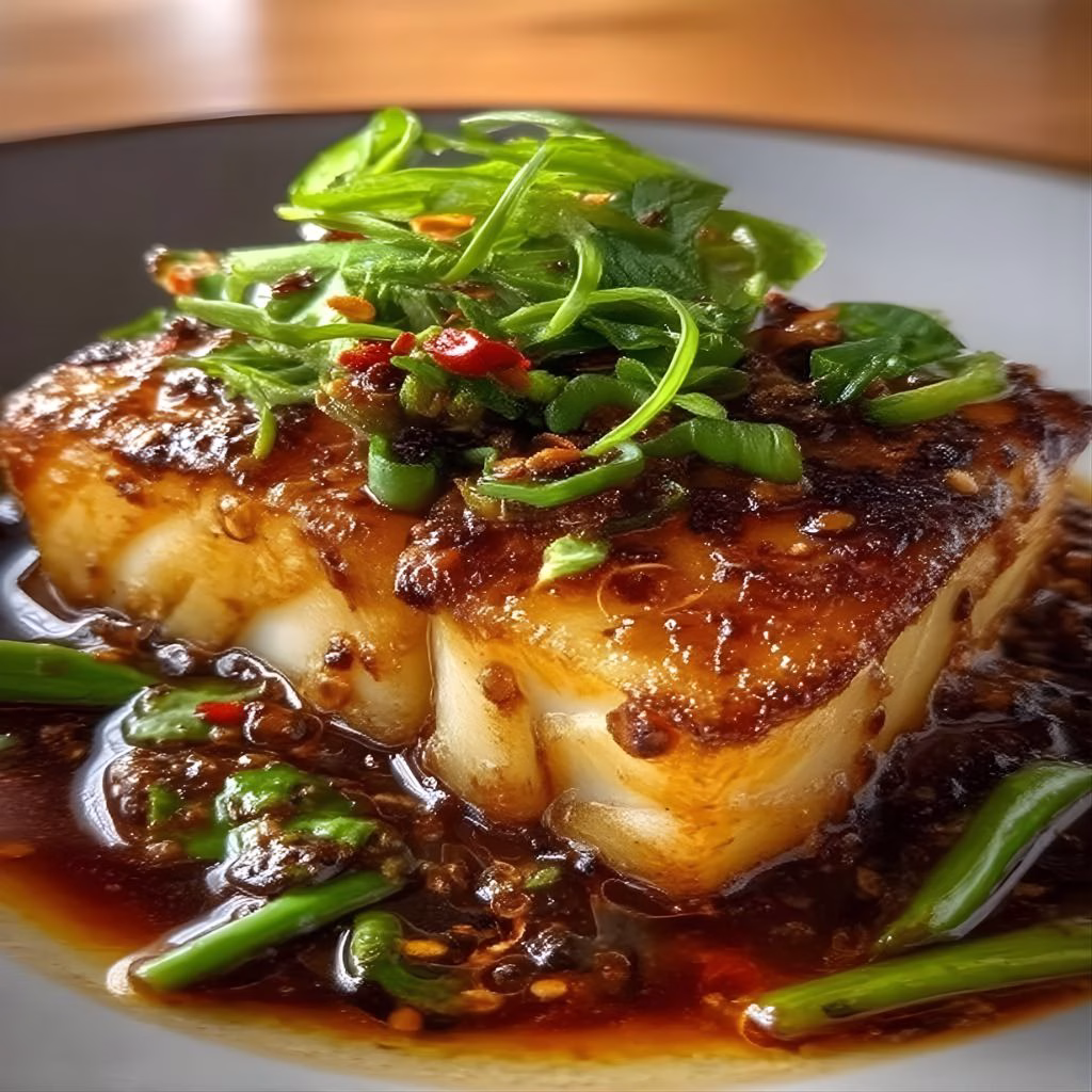 Easy Ginger Soy Cod Recipe