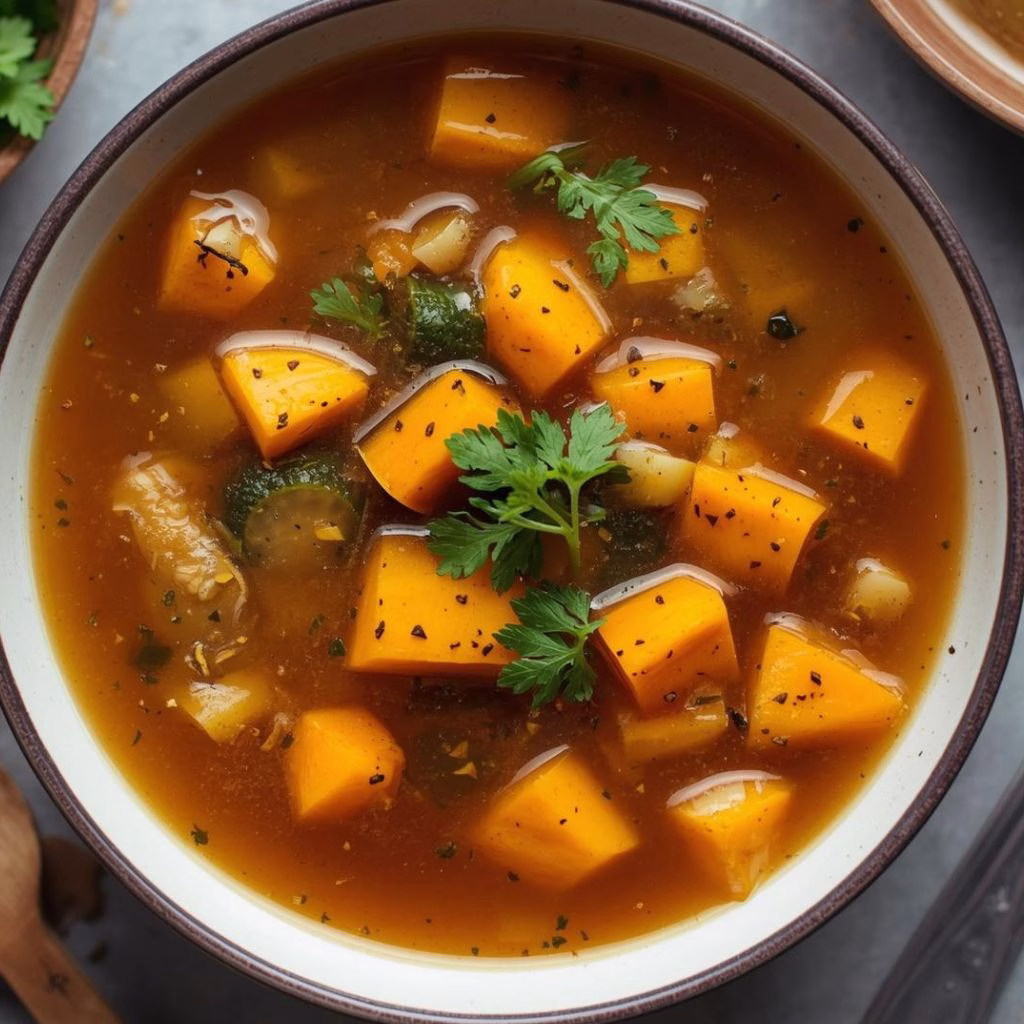 Easy Miso, Squash & Ginger Soup Recipe