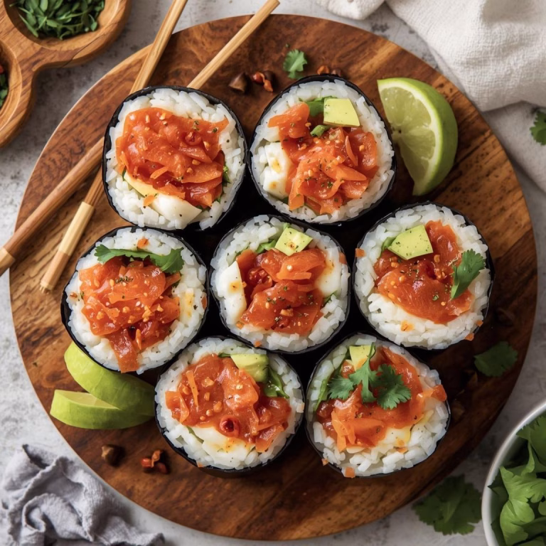 Easy Sushi Style Lox Wrap Recipe