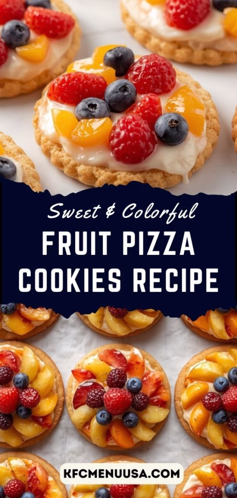 Fruit Pizza Cookies Recipe