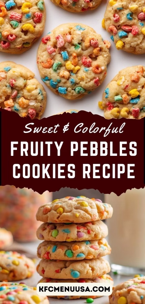 Fruity Pebbles Cookies Recipe