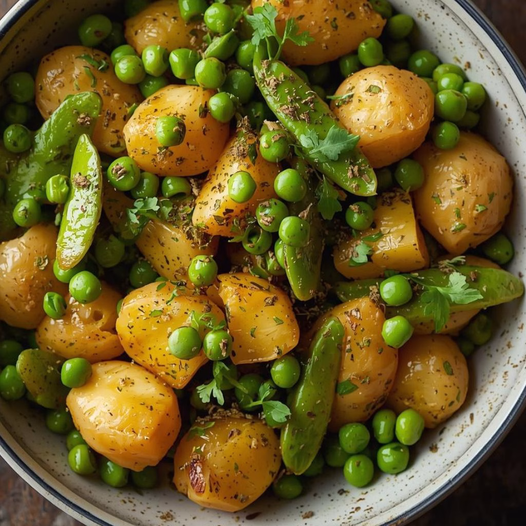 Greek Sweet Peas and Potatoes Recipe