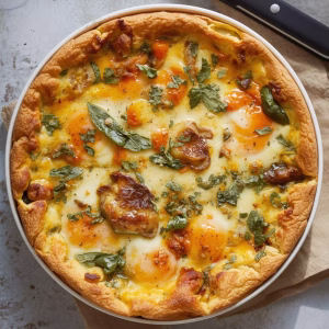 High Protein Egg Casserole Recipe