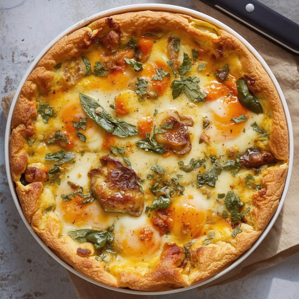 High Protein Egg Casserole Recipe