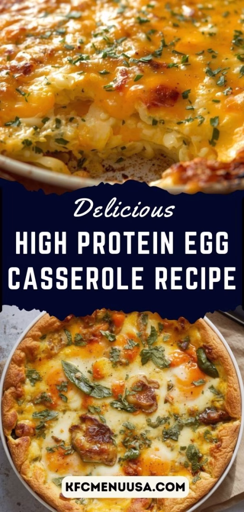 High Protein Egg Casserole Recipe
