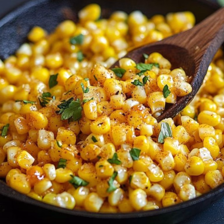 Honey Butter Skillet Corn Recipe