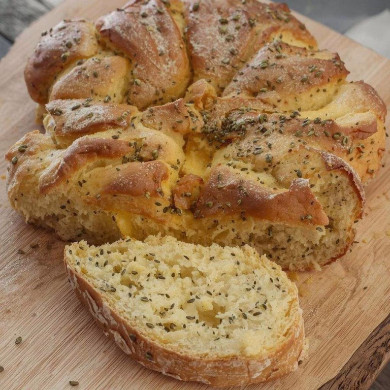 Lemon Poppy Seed Pull-Apart Bread Recipe