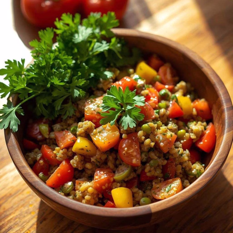 Lentil Tabbouleh Salad Recipe