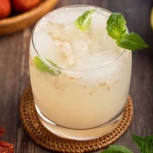 Lychee Ginger Mint Fizz Recipe