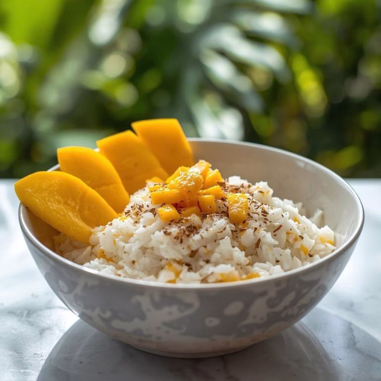Mango Coconut Rice Recipe