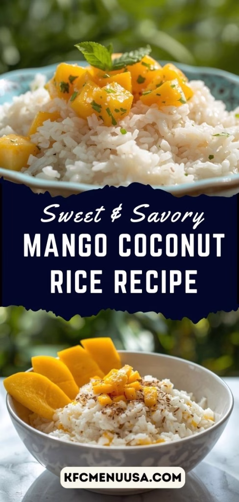 Mango Coconut Rice Recipe