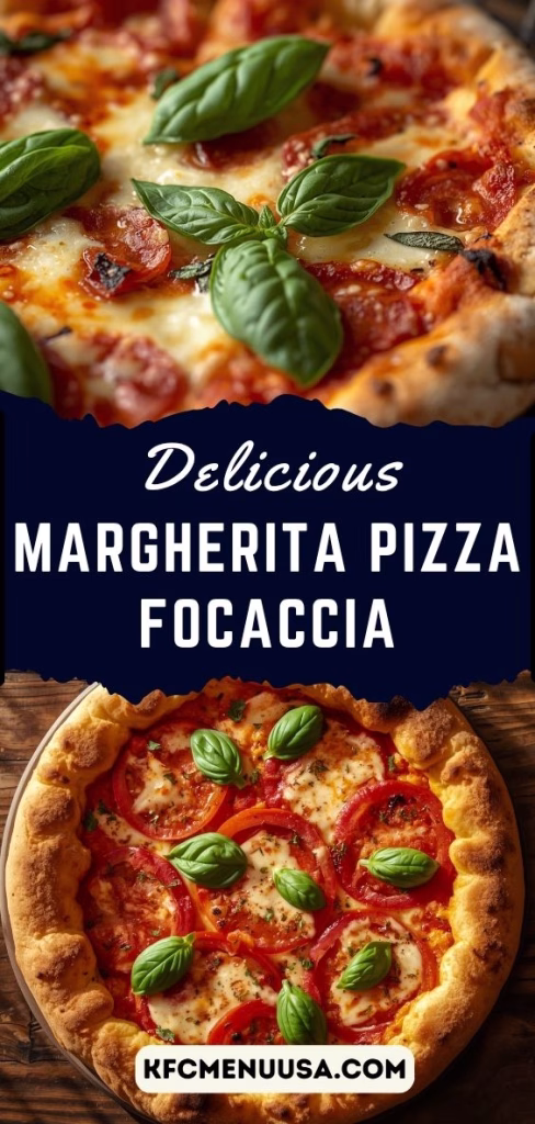 Margherita Pizza Focaccia Recipe