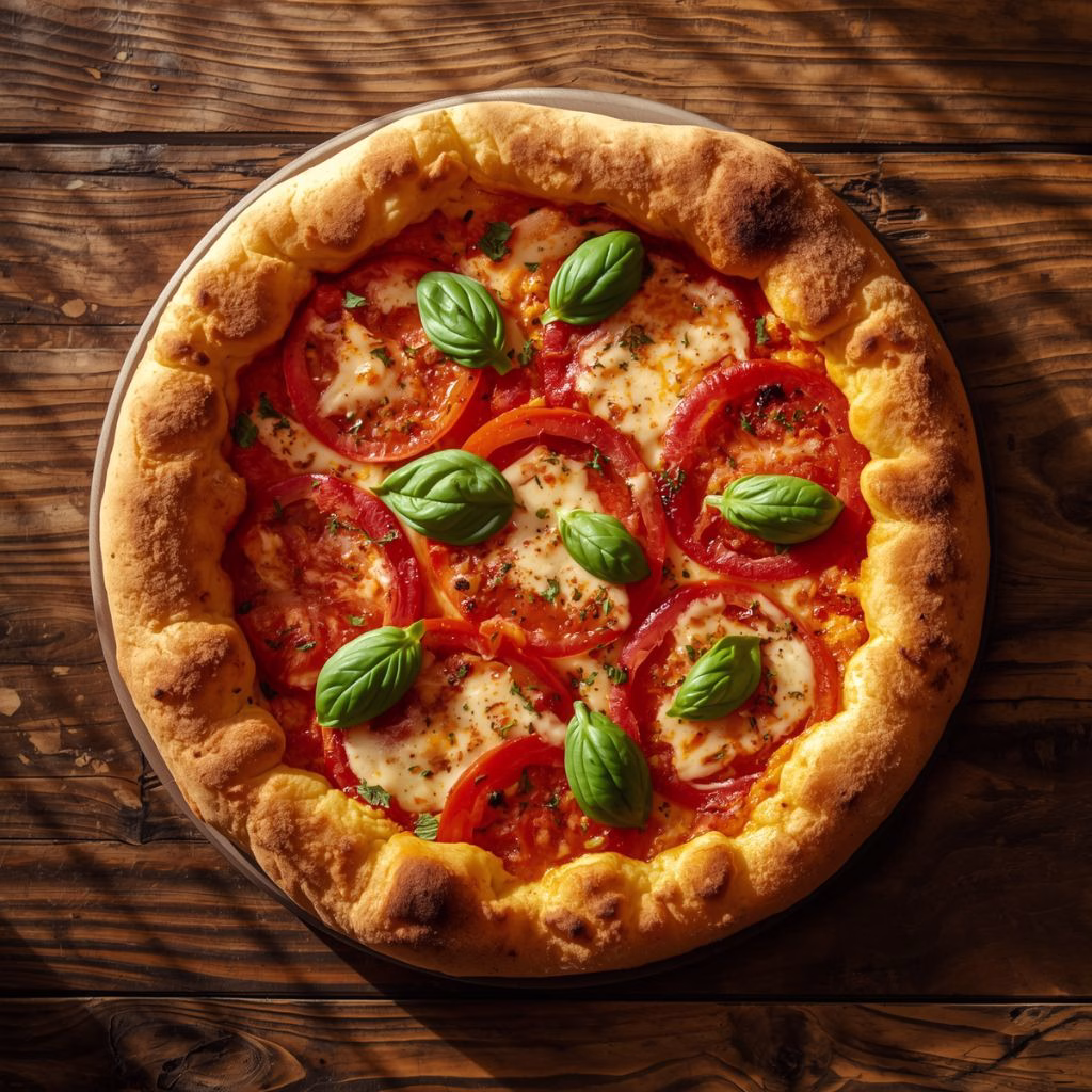 Margherita Pizza Focaccia Recipe