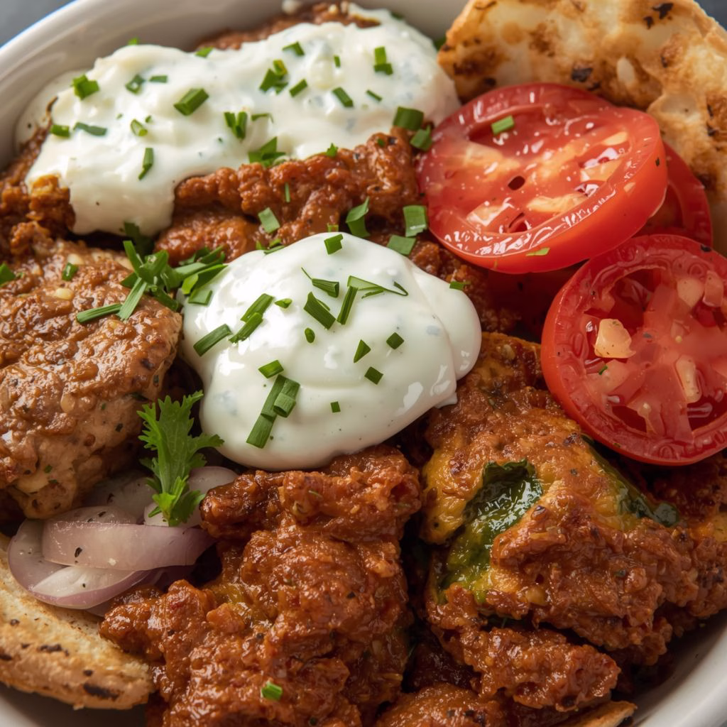 Mediterranean Burger Bowl Recipe