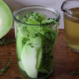 Melon Thyme Shrub Recipe