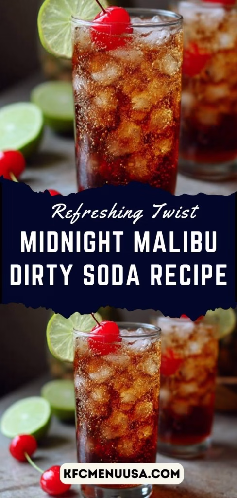 Midnight Malibu Dirty Soda Recipe