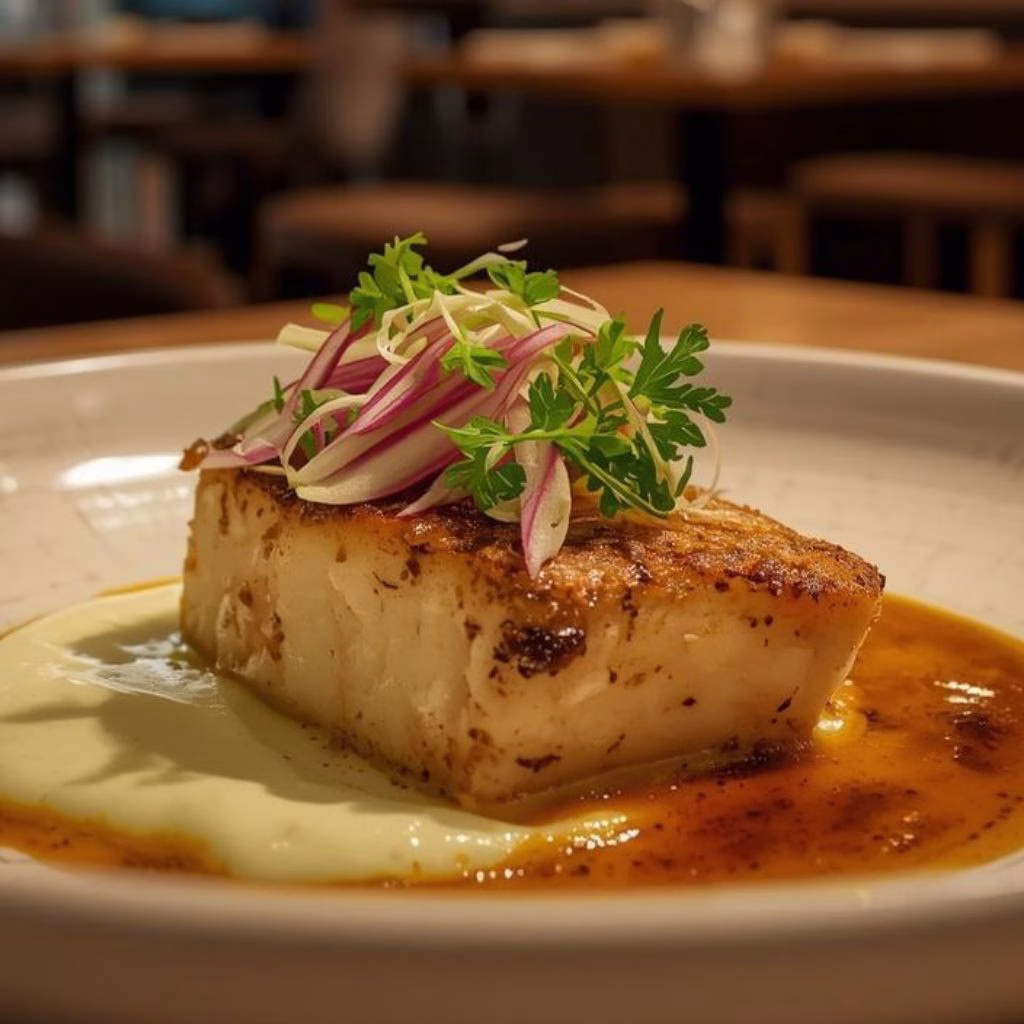 Miso Cod & Cauliflower Puree Recipe