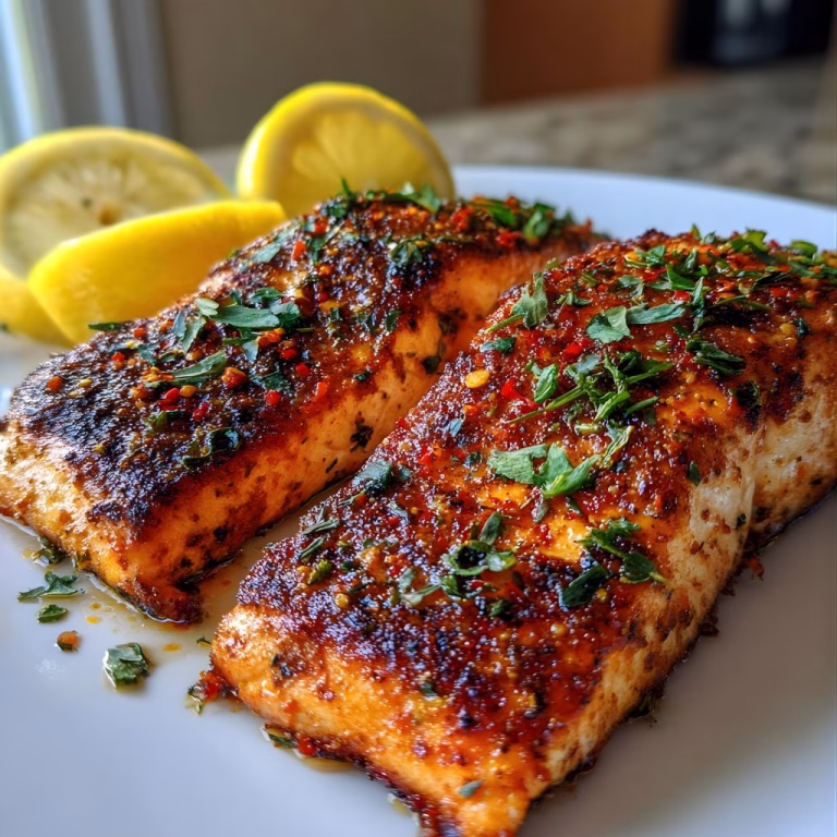 Parmesan-Basil Air Fryer Salmon Recipe
