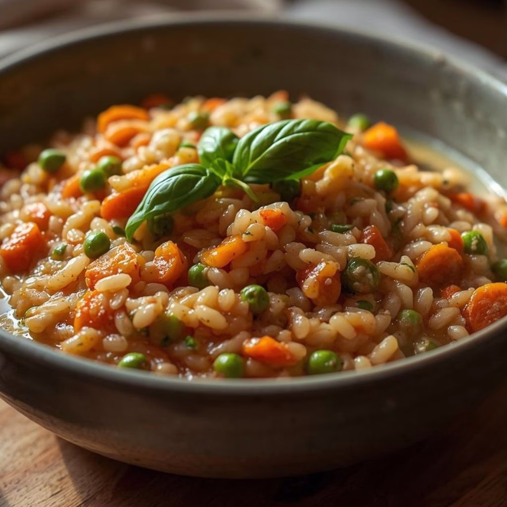 Pearl Barley Vegetable Risotto Recipe