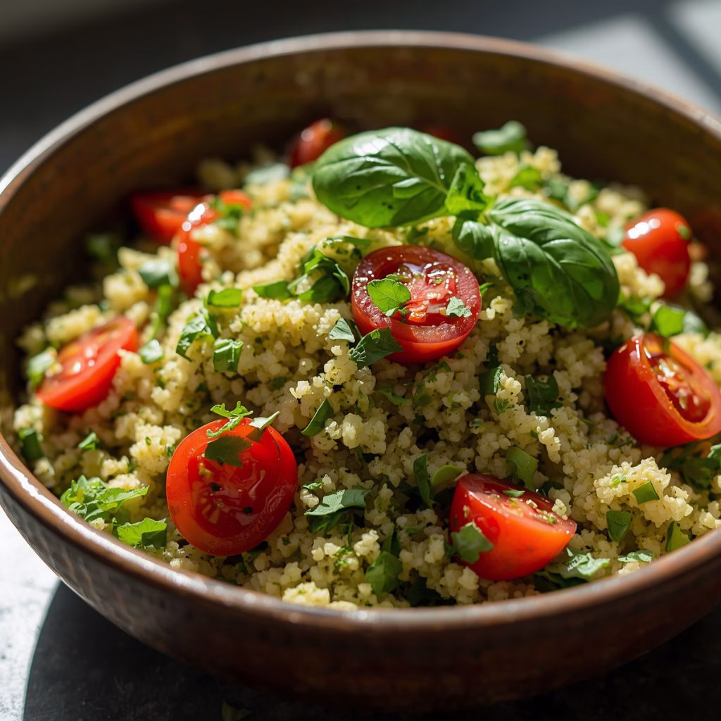 Pesto Couscous Salad Recipe
