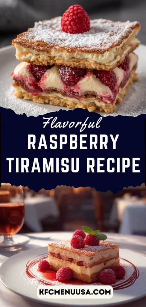 Raspberry Tiramisu Recipe