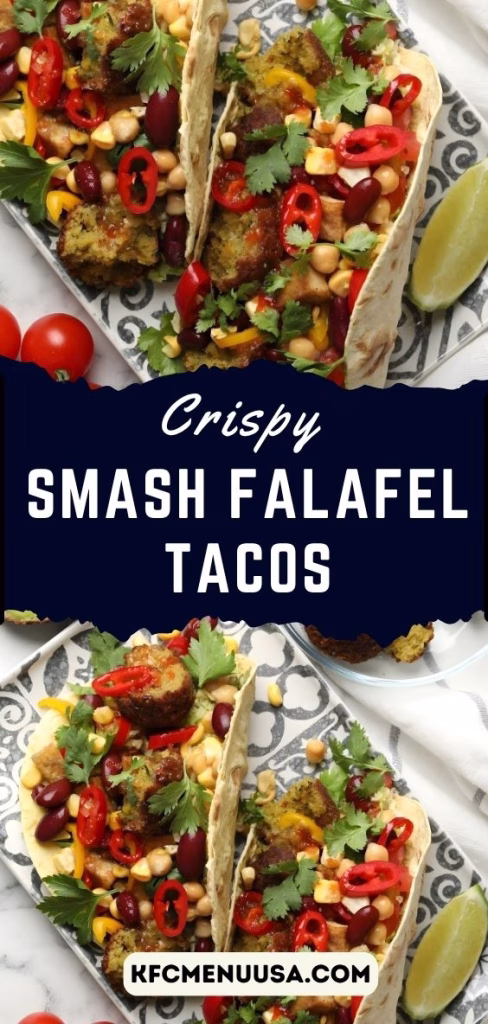 Smash Falafel Tacos Recipe