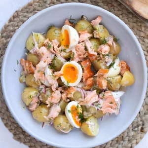 Smoky Salmon and Potato Salad Delight