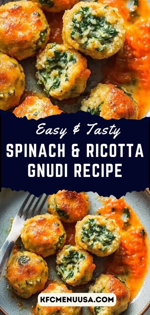 Spinach & Ricotta Gnudi Recipe