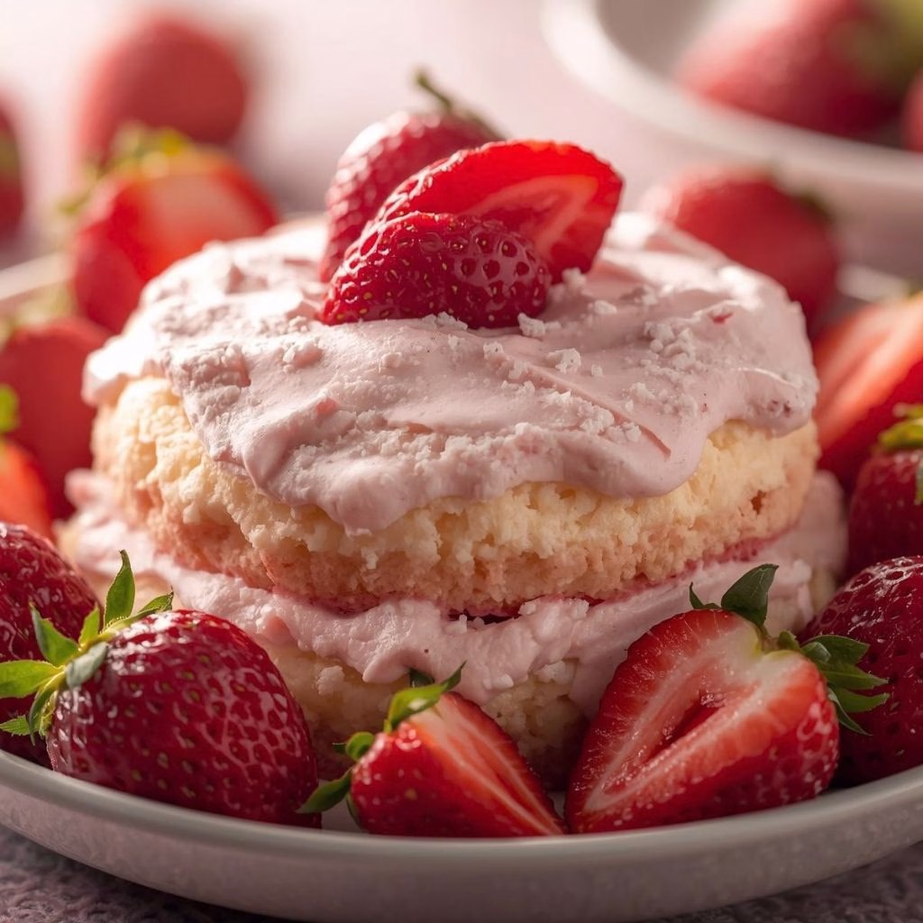 Strawberry Shortcake Pudding Recipe