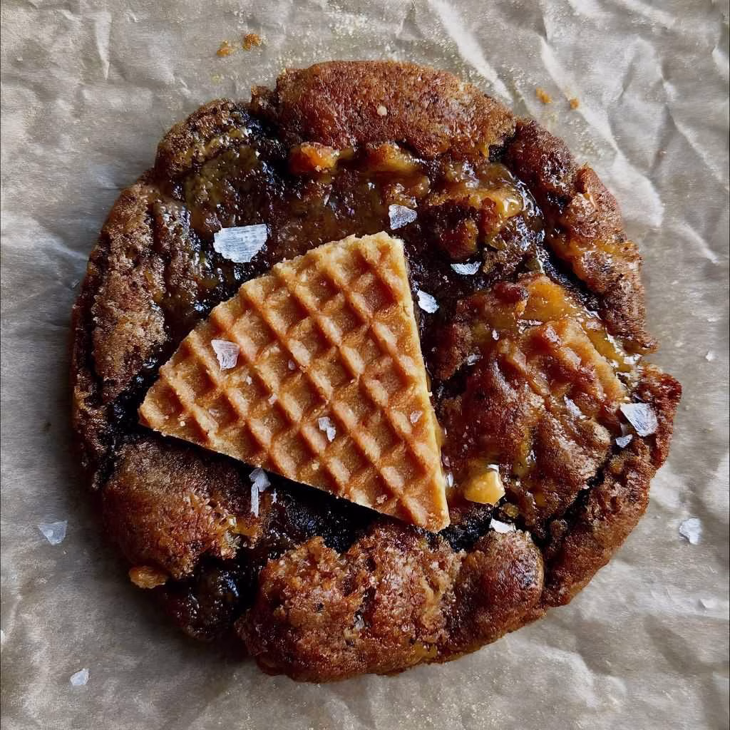 Stroopwafel Caramel Cookies Recipe