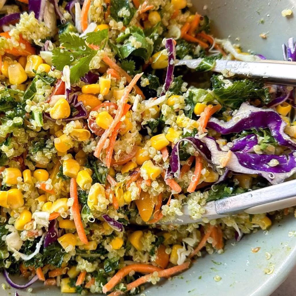 Summer Elote Quinoa Salad Recipe