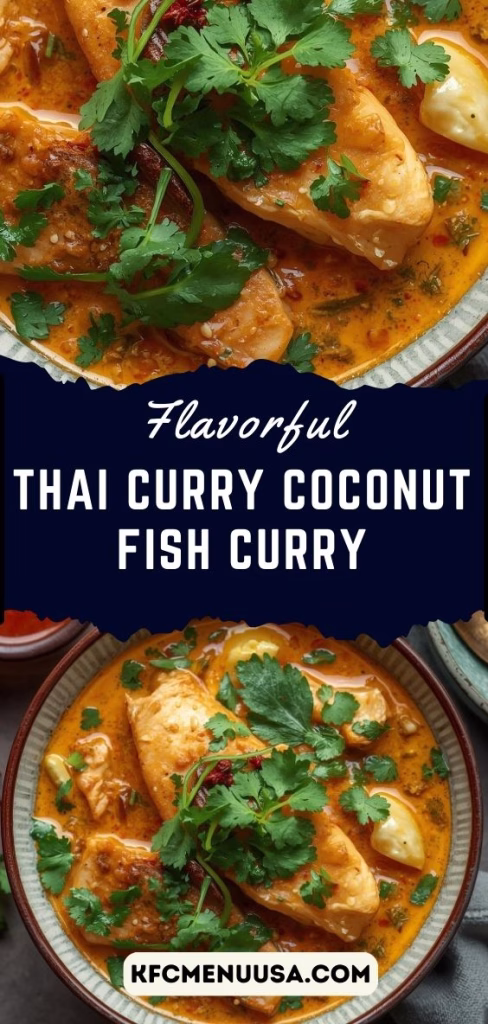 Thai Coconut Fish Curry Recipe