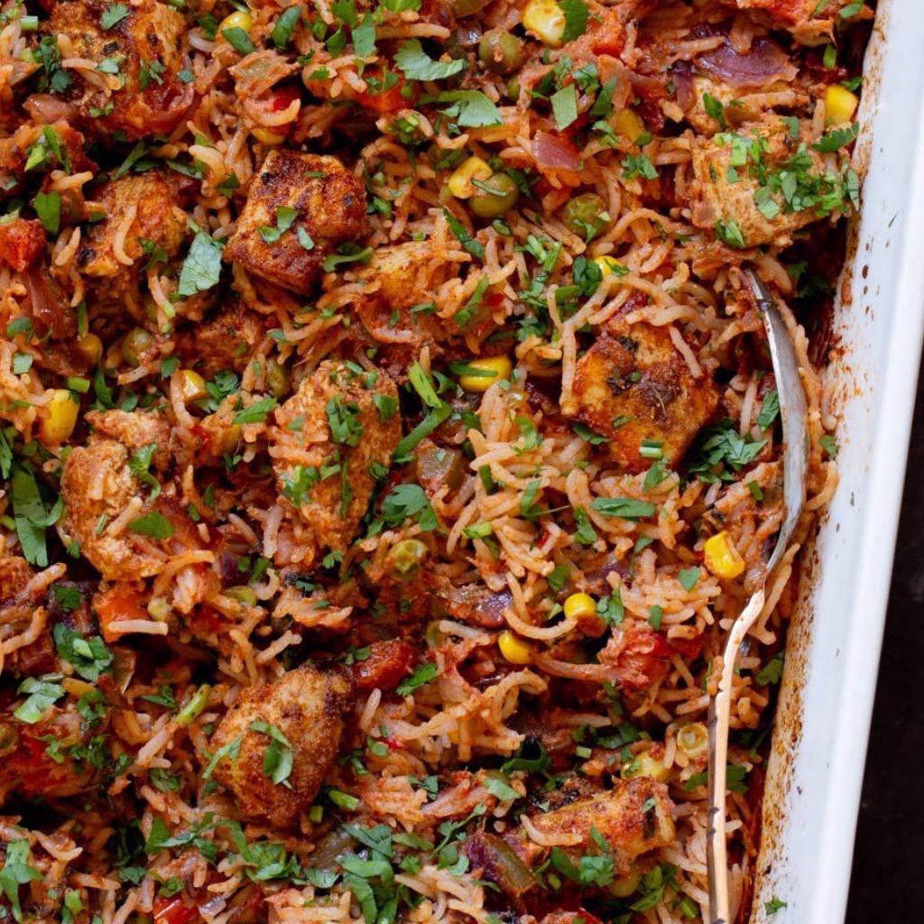 Tikka Masala Rice Bake Recipe