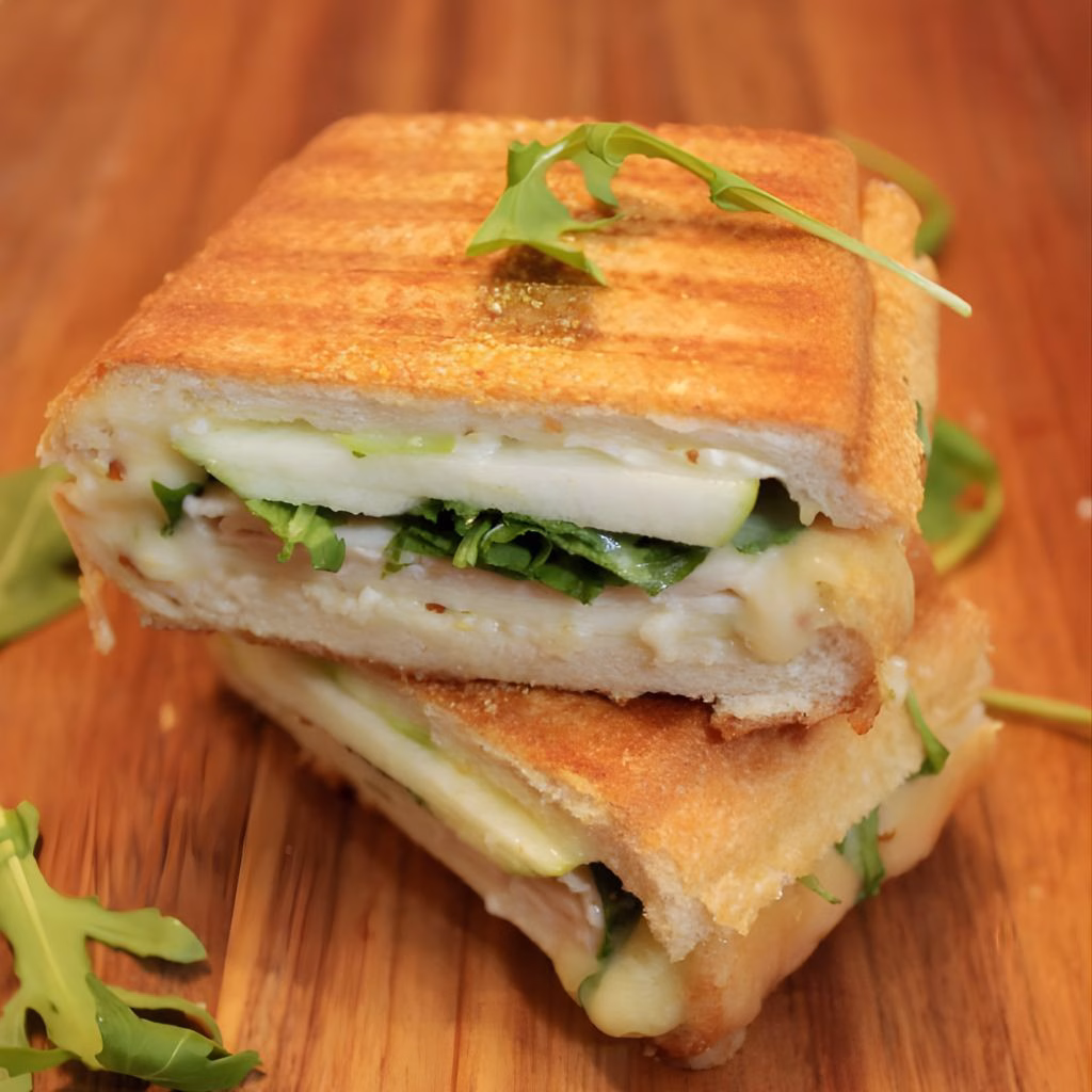 Turkey Apple Brie Panini Recipe