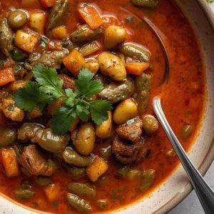 Vegan Lebanese Green Bean Stew Recipe