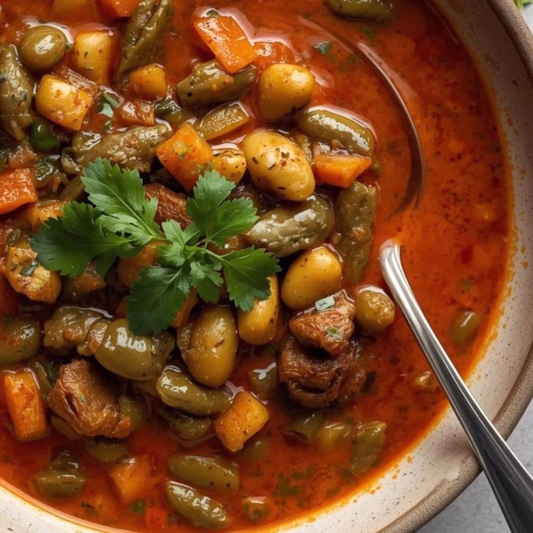 Vegan Lebanese Green Bean Stew Recipe