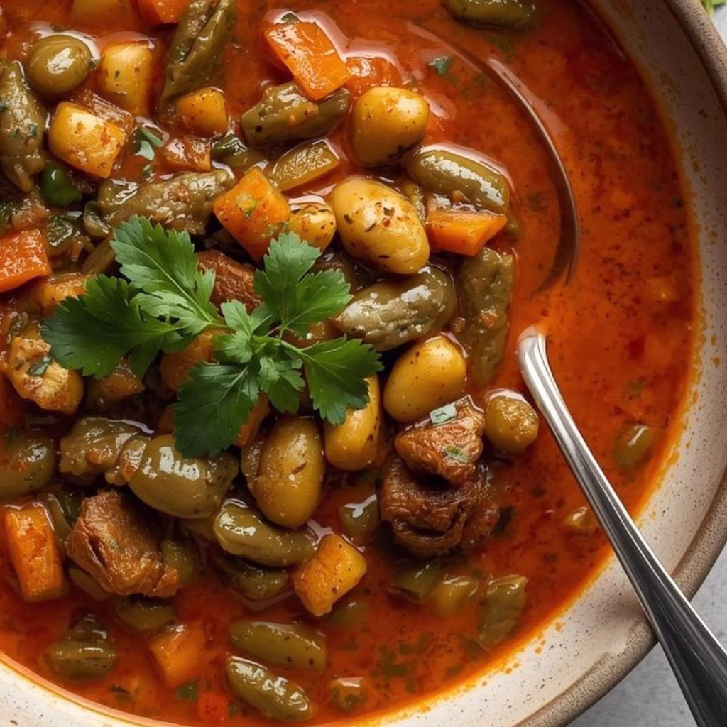 Vegan Lebanese Green Bean Stew Recipe