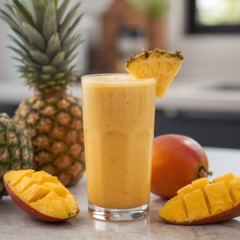 Mango Pineapple Smoothie Recipe