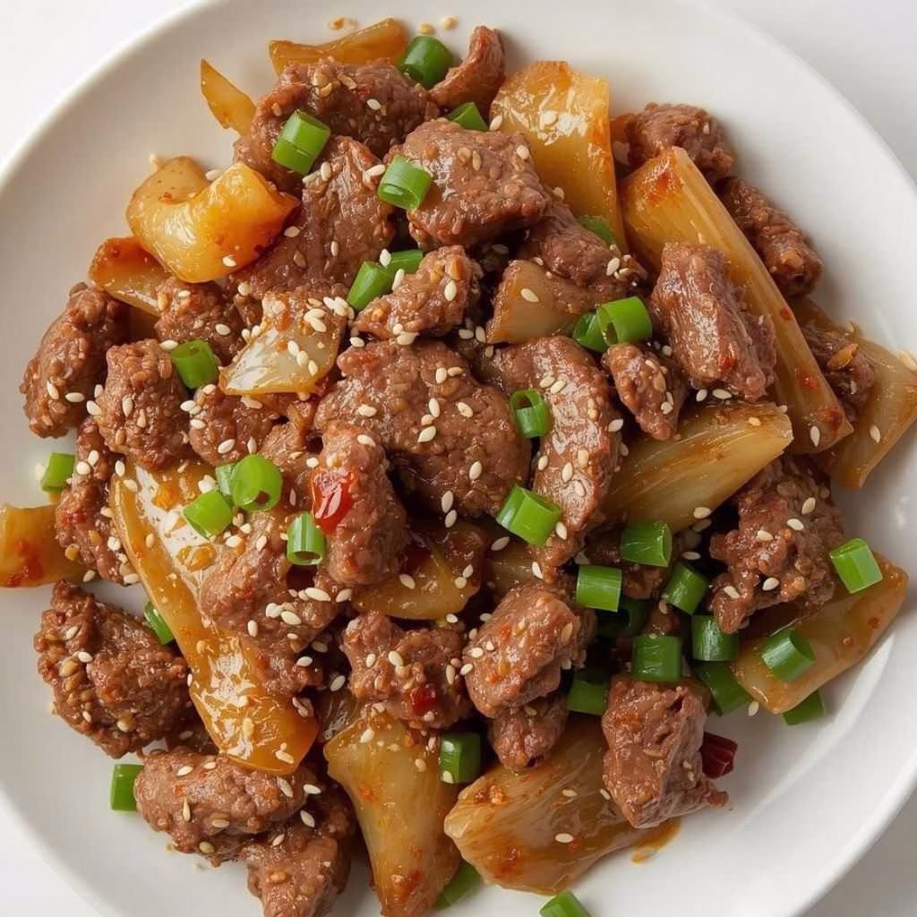 Savory Chinese Ground Beef And Cabbage Recipe
