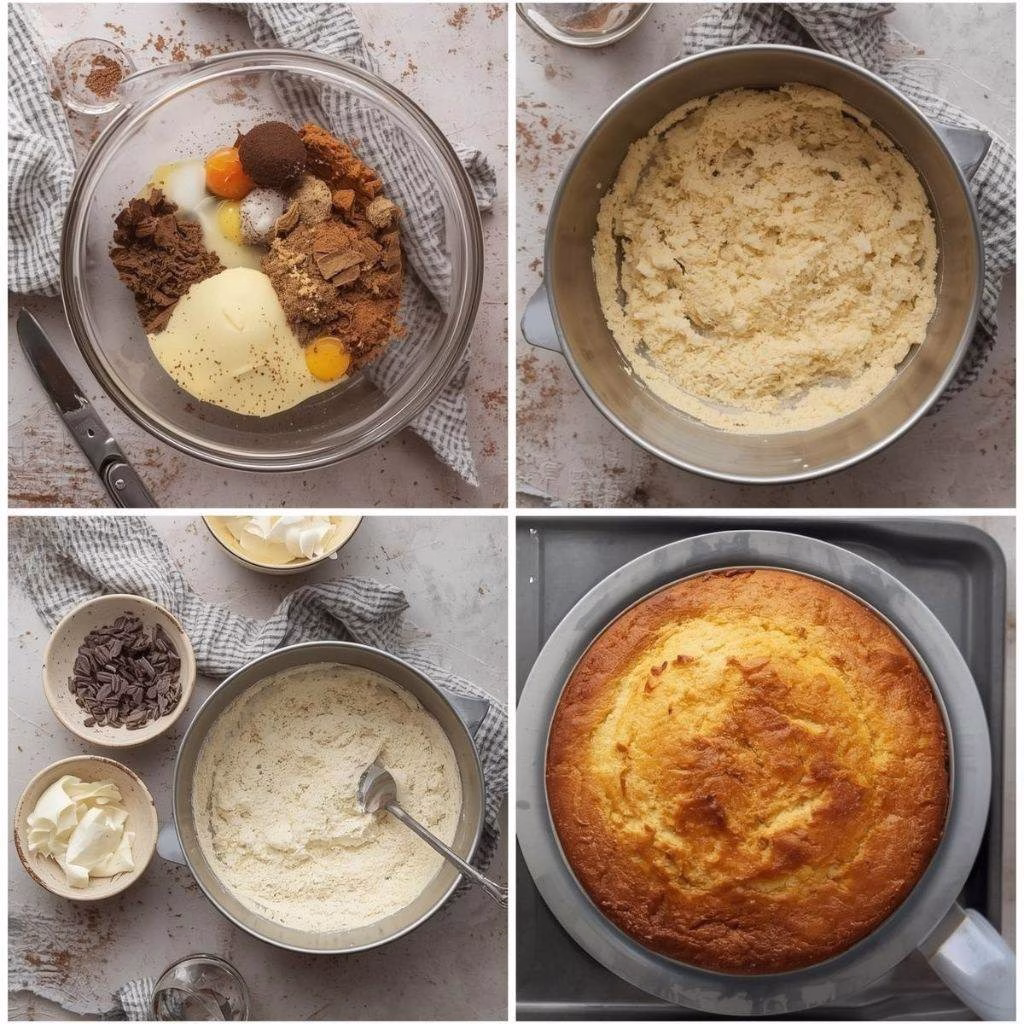 Coconut Cinnamon Cake Recipe